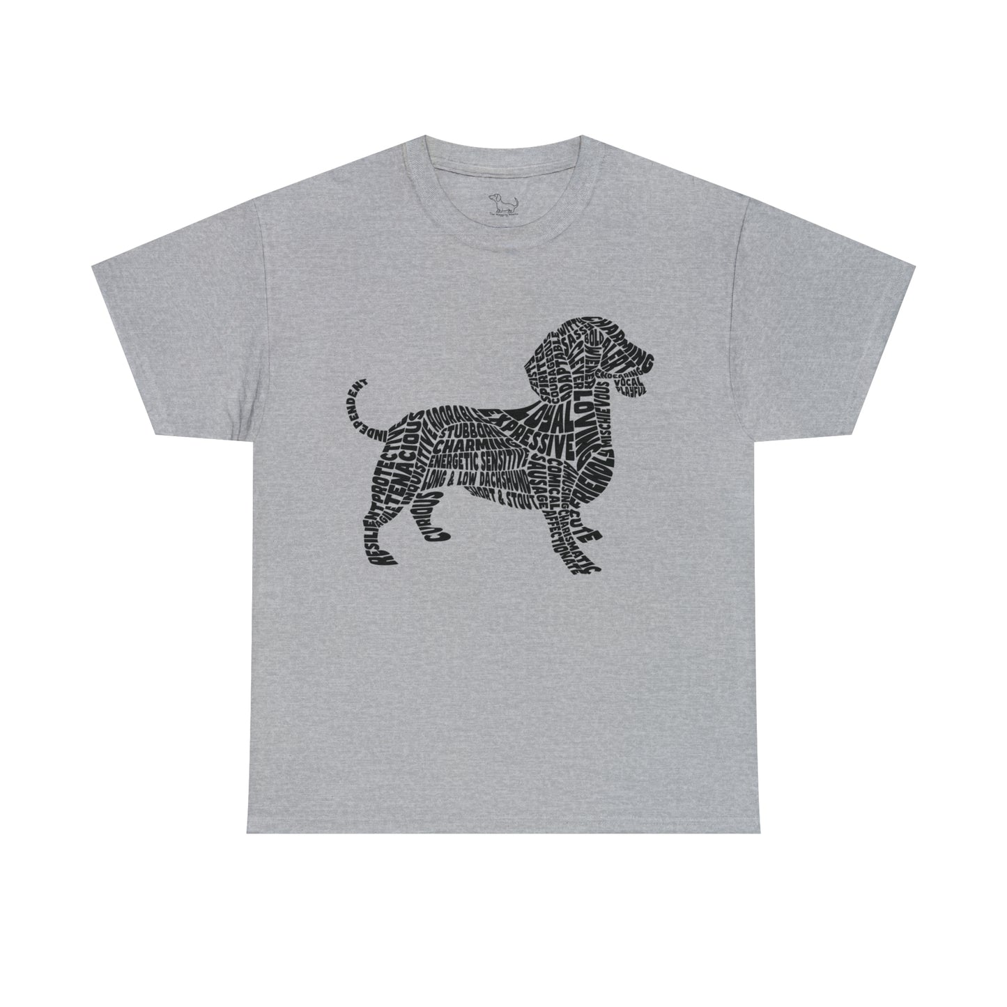 Dachshund Word Cloud Tee