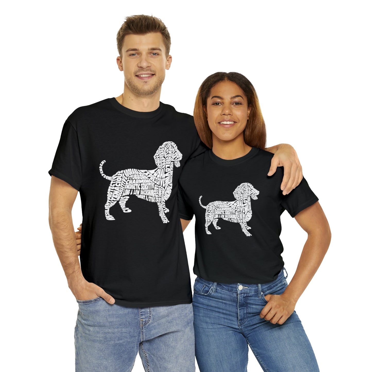 Dachshund Word Cloud Tee