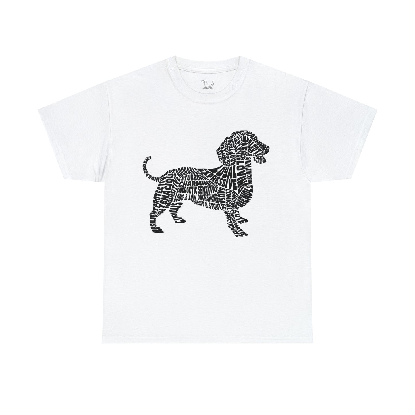 Dachshund Word Cloud Tee