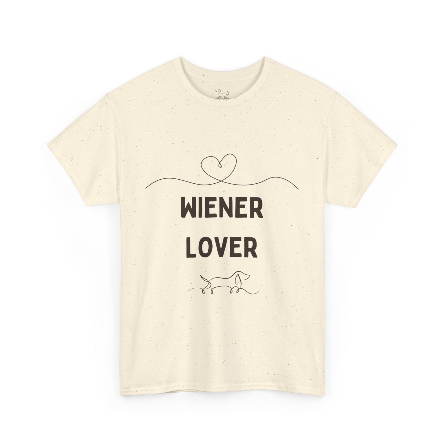 Wiener Lover Line Art - Unisex T-shirt