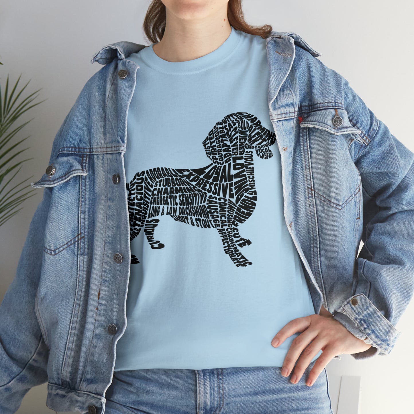 Dachshund Word Cloud Tee